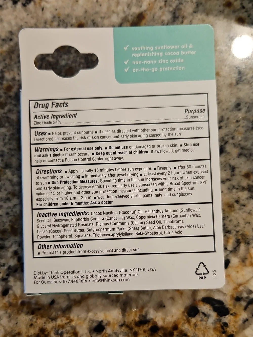 ThinkKids mineral sunscreen